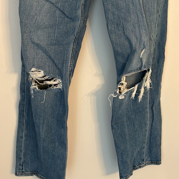 Abercrombie & Fitch The Anke Straight Ultra High Rise Size 4L/27 - Picture 3 of 6